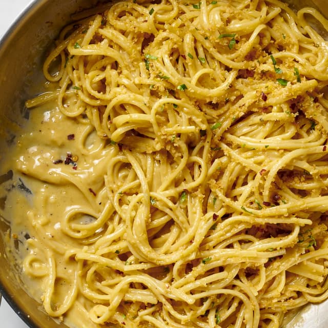 Anchovy Carbonara Punchfork