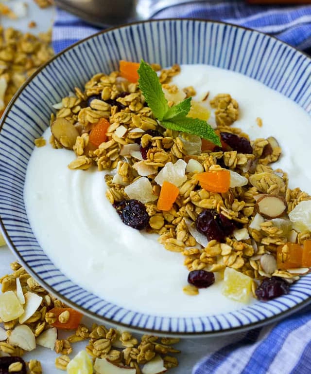 Homemade Protein Granola Punchfork
