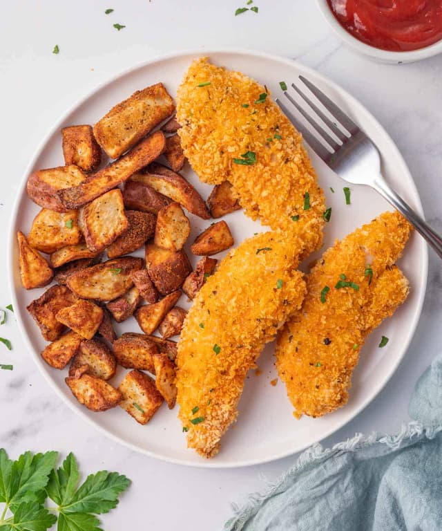 Baked Panko Chicken Tenders Punchfork