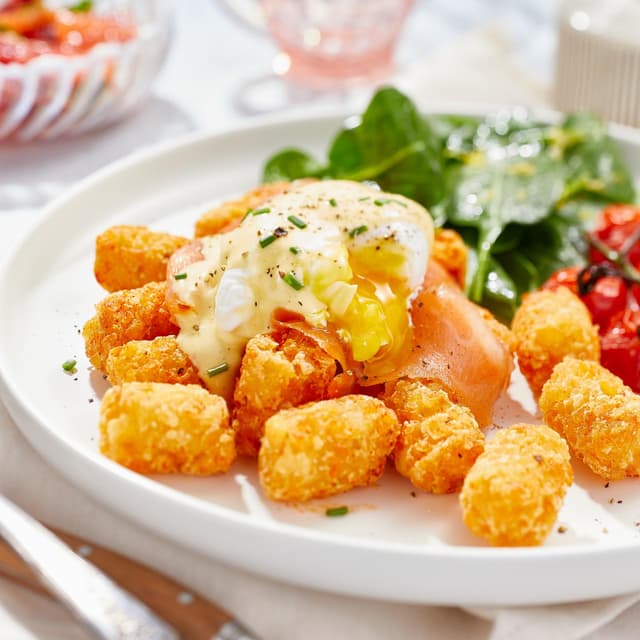 Potato Tot Eggs Benny Punchfork