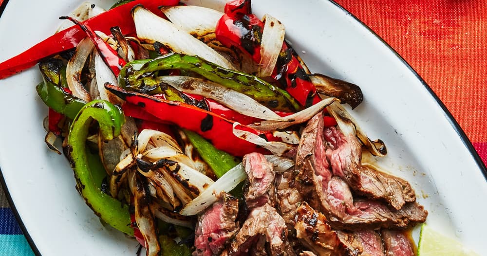 MezcalMarinated Fajitas Punchfork