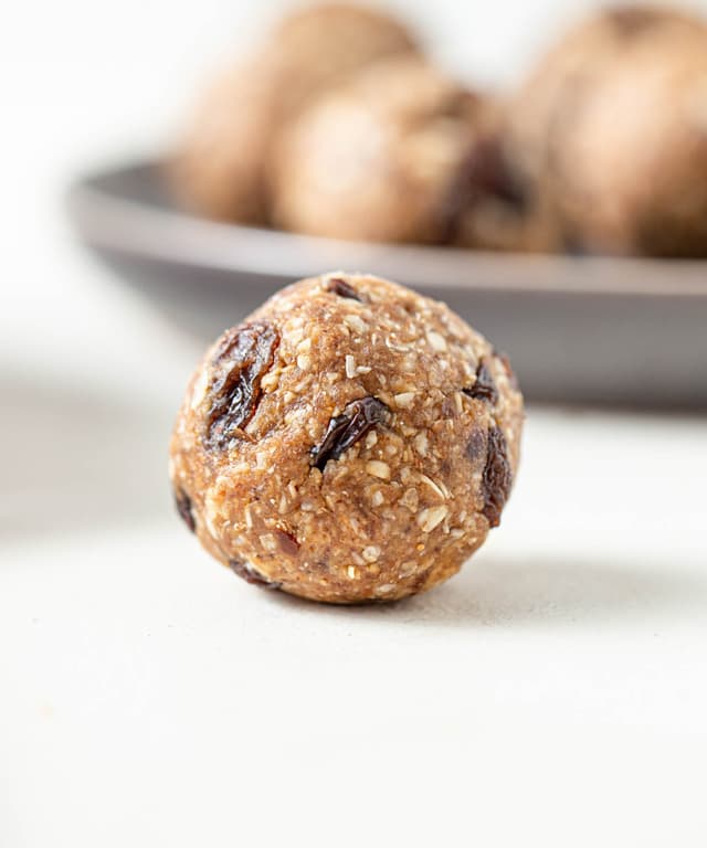 Oatmeal Raisin Cookie Dough Bites Punchfork