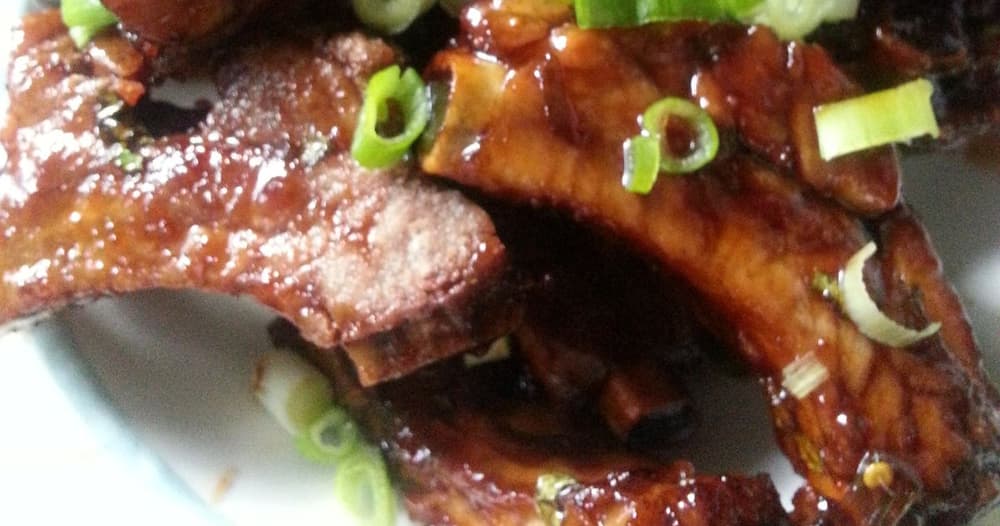 Crispy Deep Fried Baby Back Ribs with Tossing Sauce Punchfork