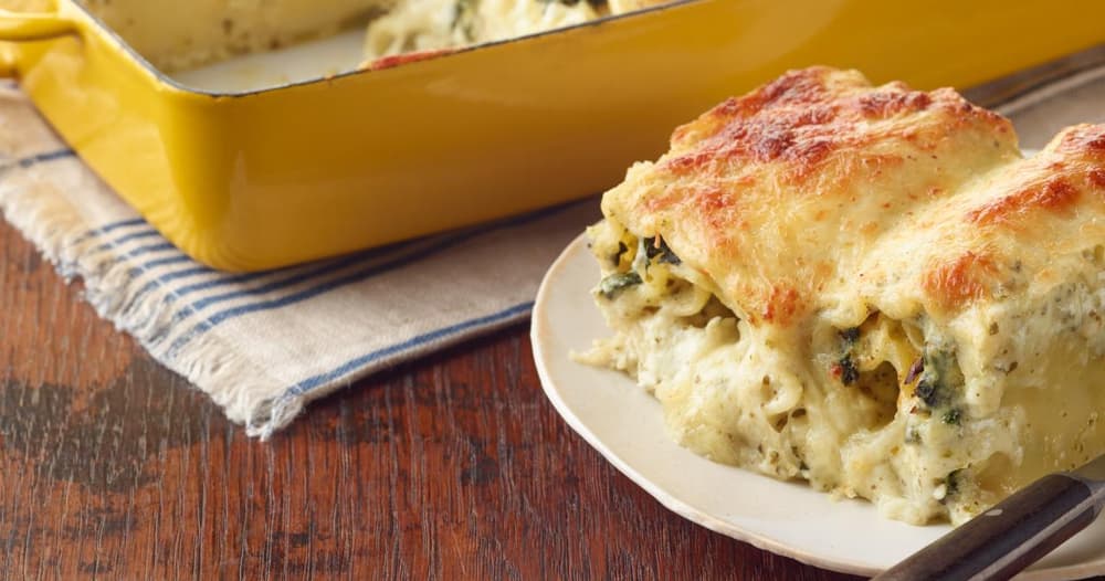 Pesto Lasagna Rolls Punchfork