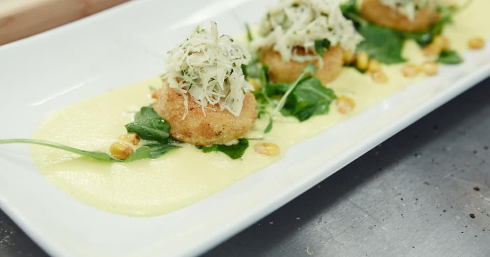 DeepFried Scallops "Oscar" Punchfork