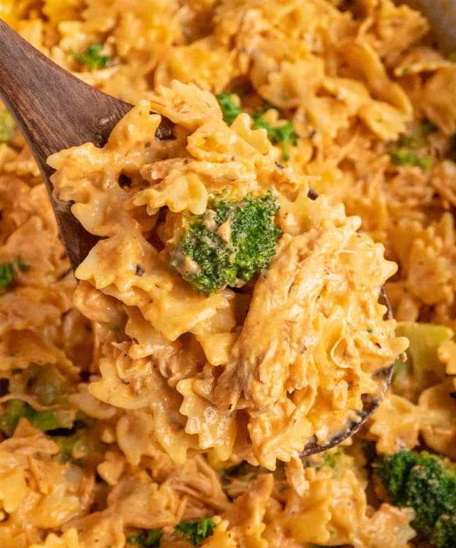 Crock Pot Creamy Chicken Pasta Punchfork