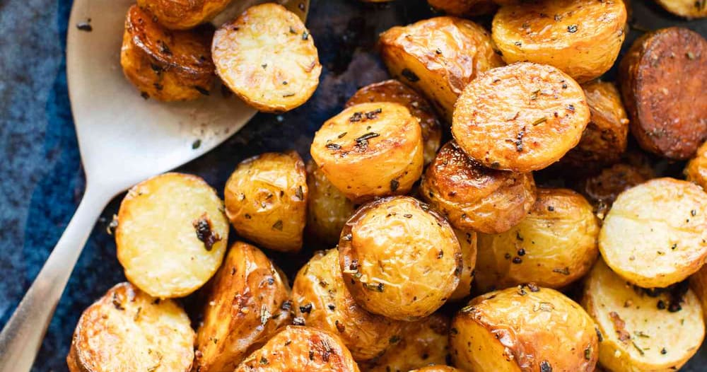 OvenRoasted New Potatoes Punchfork