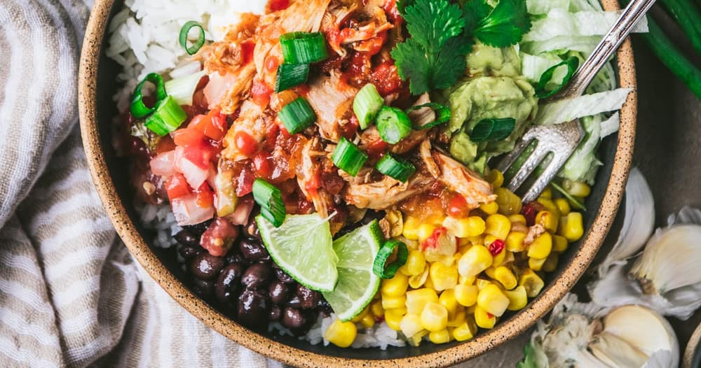 Crock Pot Chipotle Chicken Bowl Punchfork