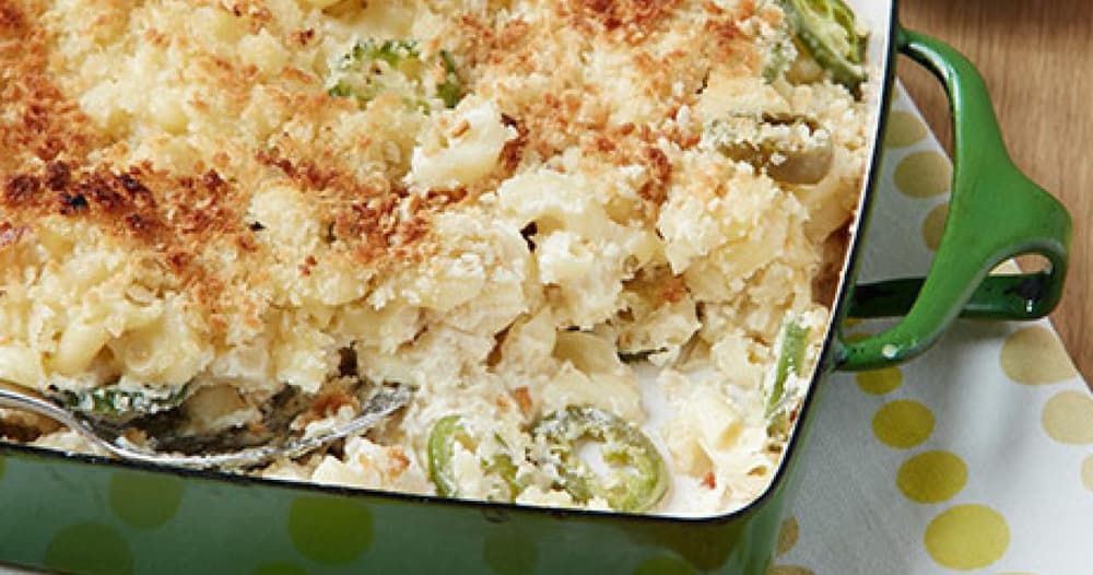 Creamy Jalapeno Popper Macaroni and Cheese Punchfork