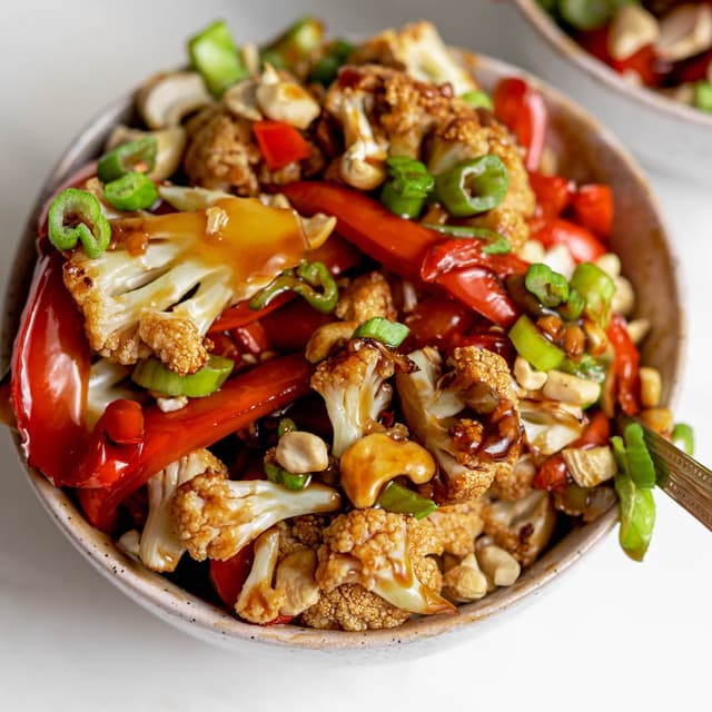 Kung Pao Cauliflower Punchfork