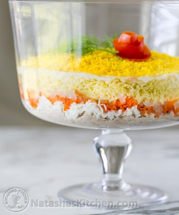 Mimosa Salad (Layered Tuna Salad) Punchfork