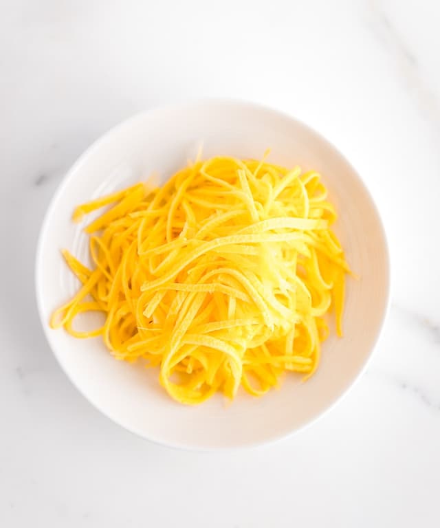 Kinshi Tamago (Shredded Egg Crepe/Omelette) Punchfork