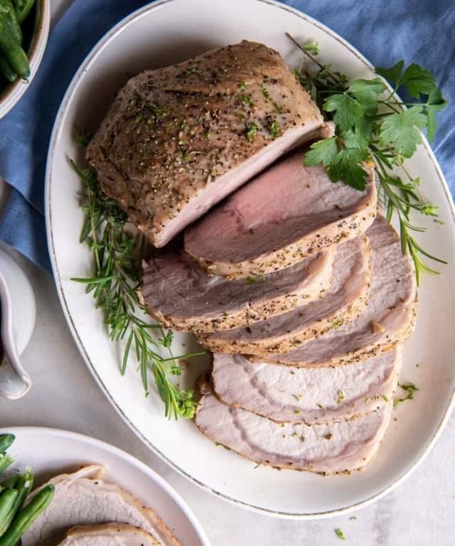 Frozen Pork Loin in the Instant Pot Punchfork