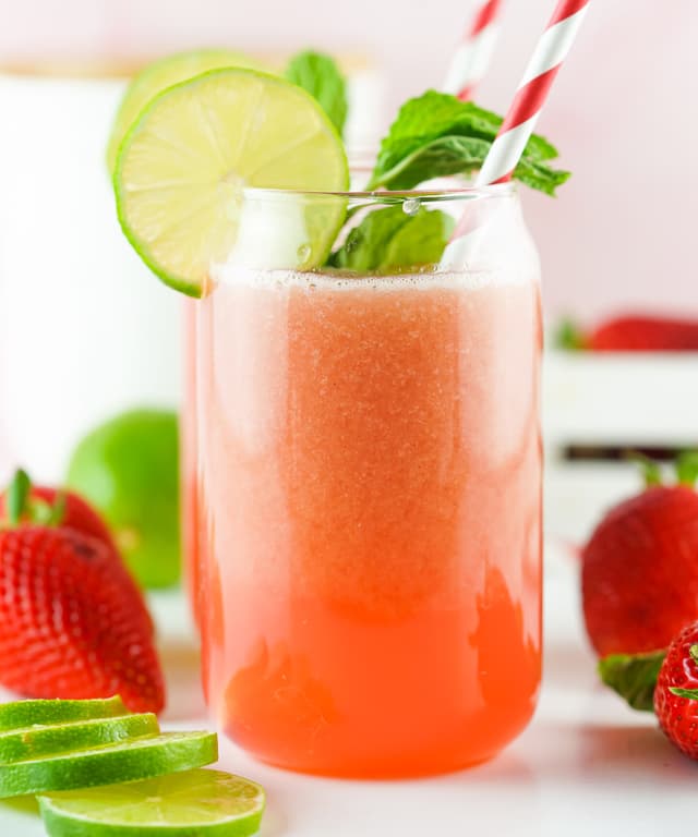 Strawberry Agua Fresca Punchfork