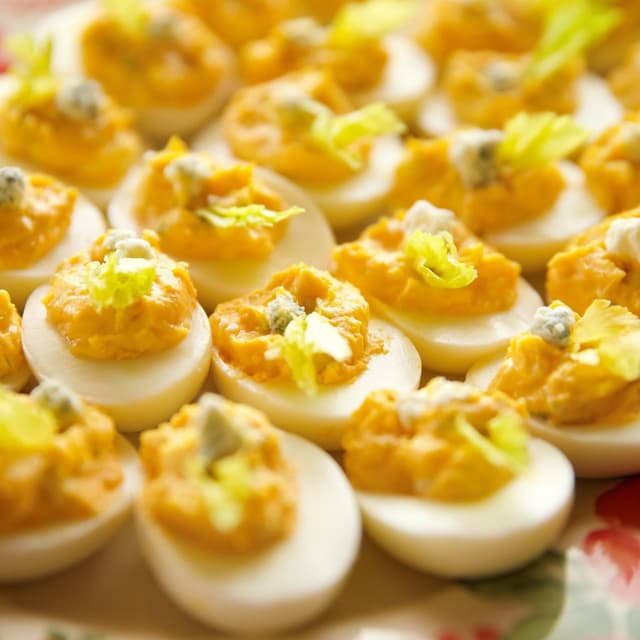 Buffalo Deviled Eggs Punchfork