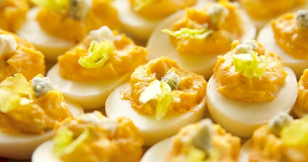 Buffalo Deviled Eggs Punchfork