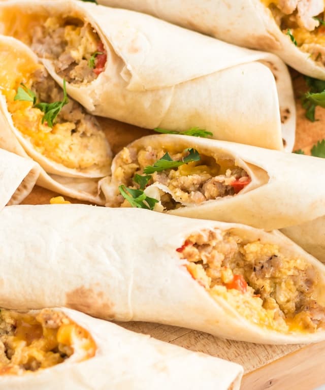 Freezer Friendly Breakfast Taquitos Punchfork