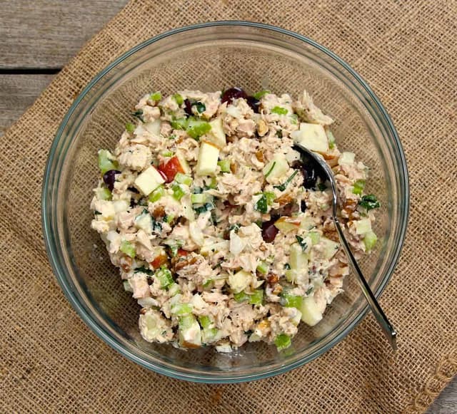 Waldorf Tuna Salad Punchfork