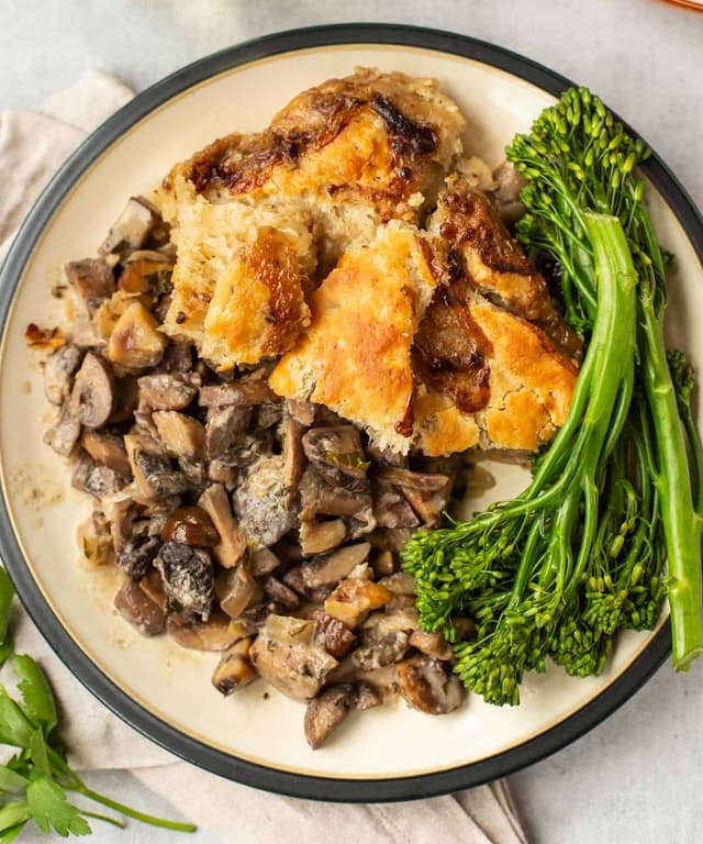 Creamy Mushroom Pie with Chestnuts (And Easy Suet Crust) Punchfork