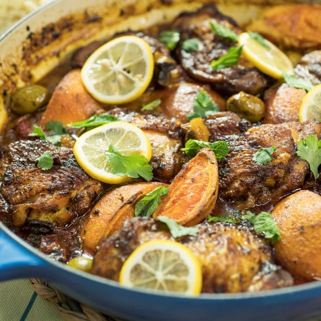 Citrus Chicken Tagine Punchfork