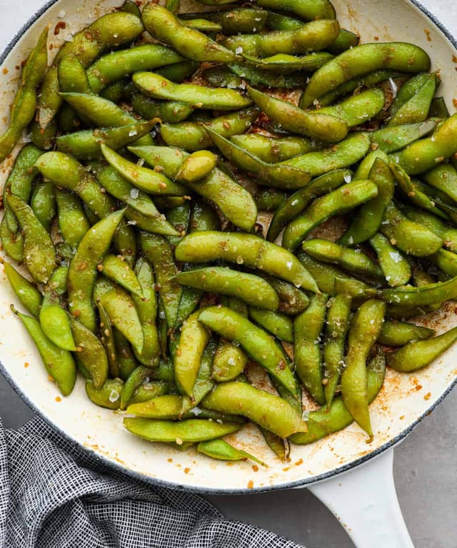 Garlic Edamame Punchfork