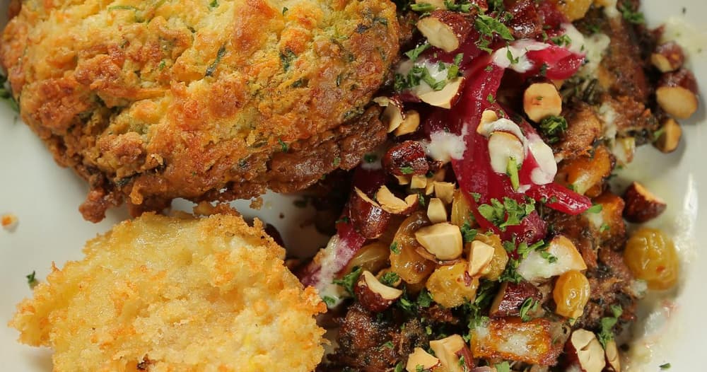 Roasted Garlic and Herb Pork Hash | Punchfork