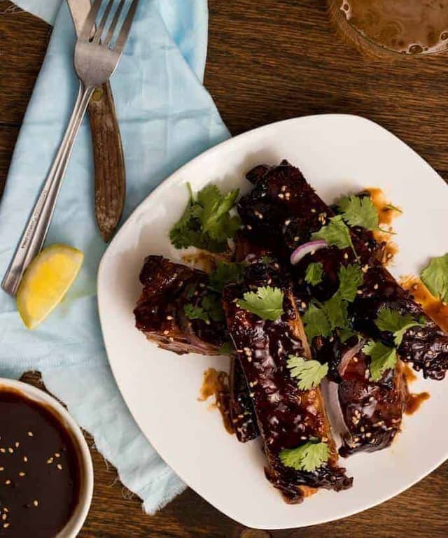 Sticky Chinese Pork Spare Ribs Punchfork