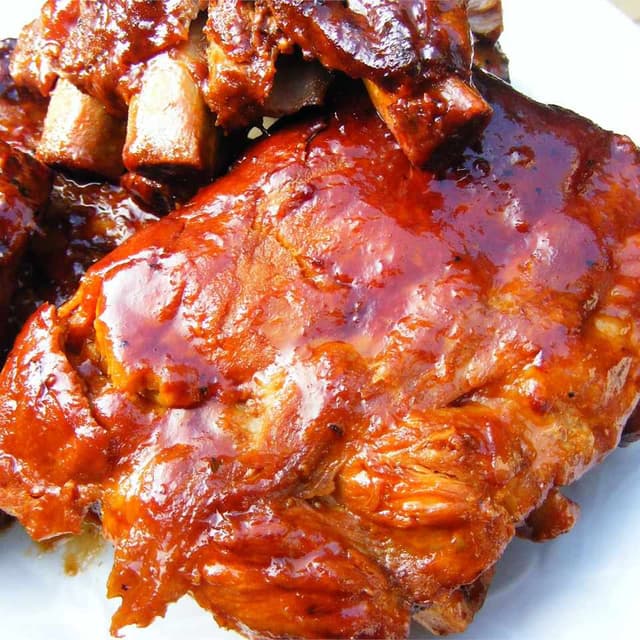 SlowCooker Barbecue Ribs Punchfork