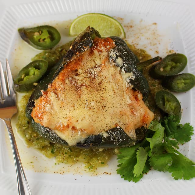 Chipotle Sweet Potato Chiles Rellenos Punchfork