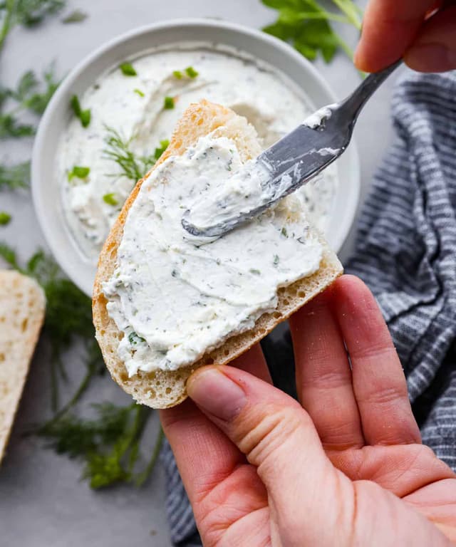 Garlic Herb Cream Cheese Punchfork