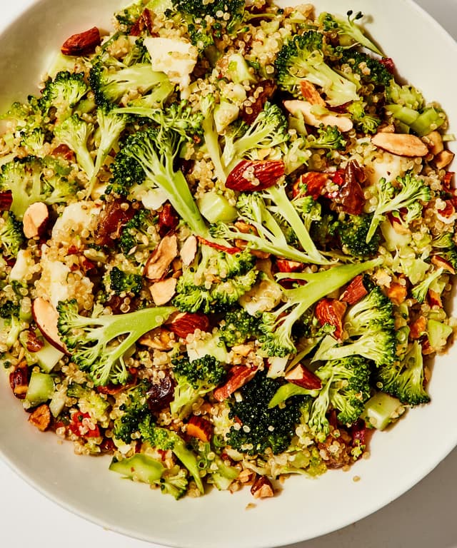 MakeAhead Broccoli and Quinoa Salad Punchfork