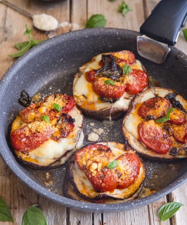 Easy Eggplant Parmesan Stacks Punchfork