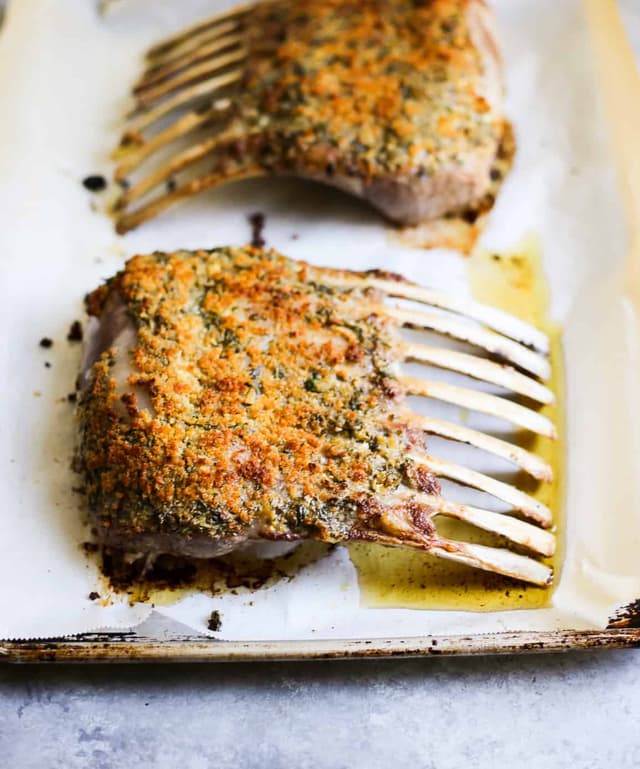 HerbCrusted Rack of Lamb Punchfork