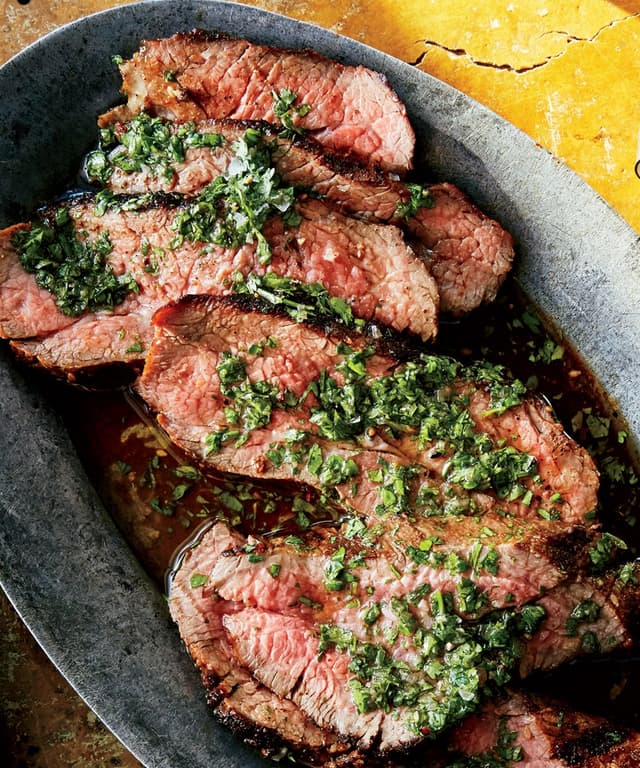 TriTip Steak with Chimichurri Punchfork