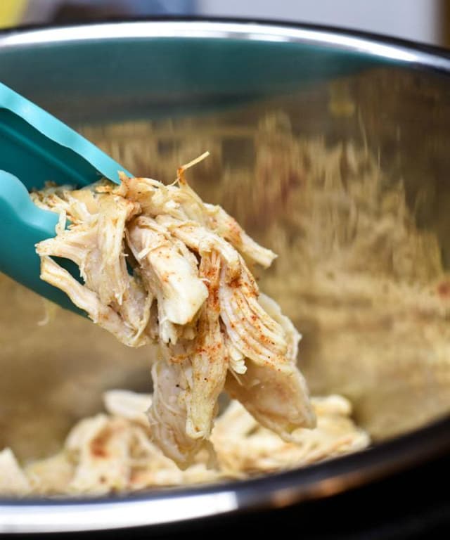 Instant Pot Shredded Chicken Breasts (Zero Weight Watchers Points