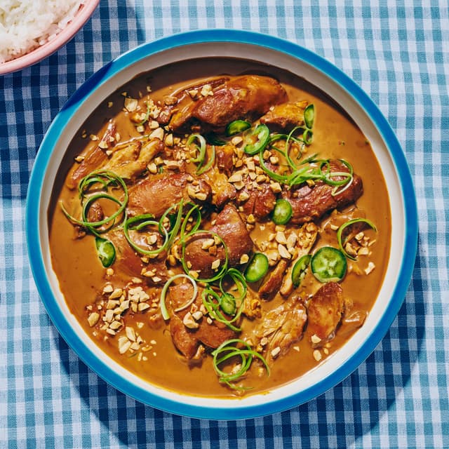 SlowCooker Peanut Butter Chicken Punchfork