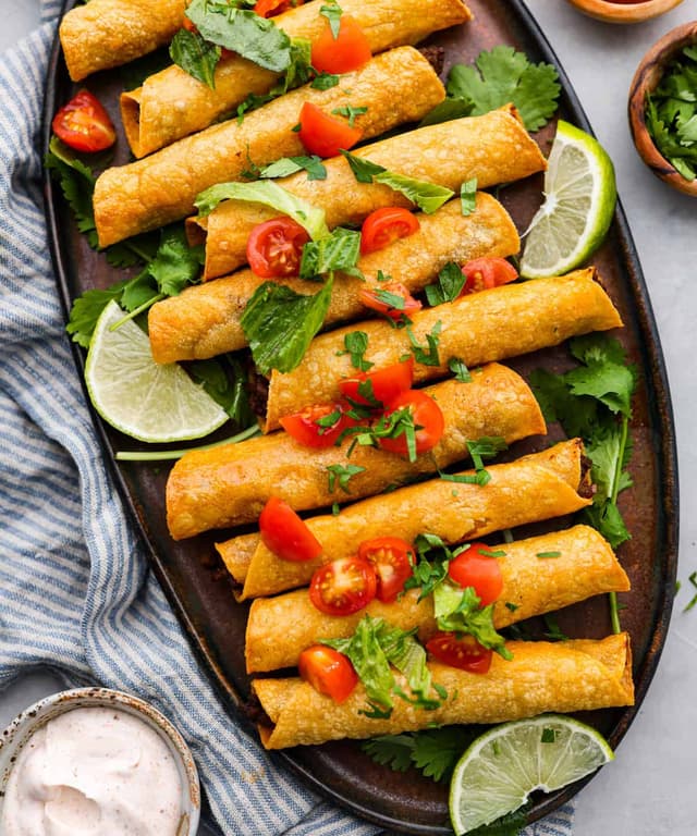 Beef Taquitos Punchfork