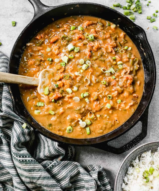 Crawfish Étouffée Punchfork