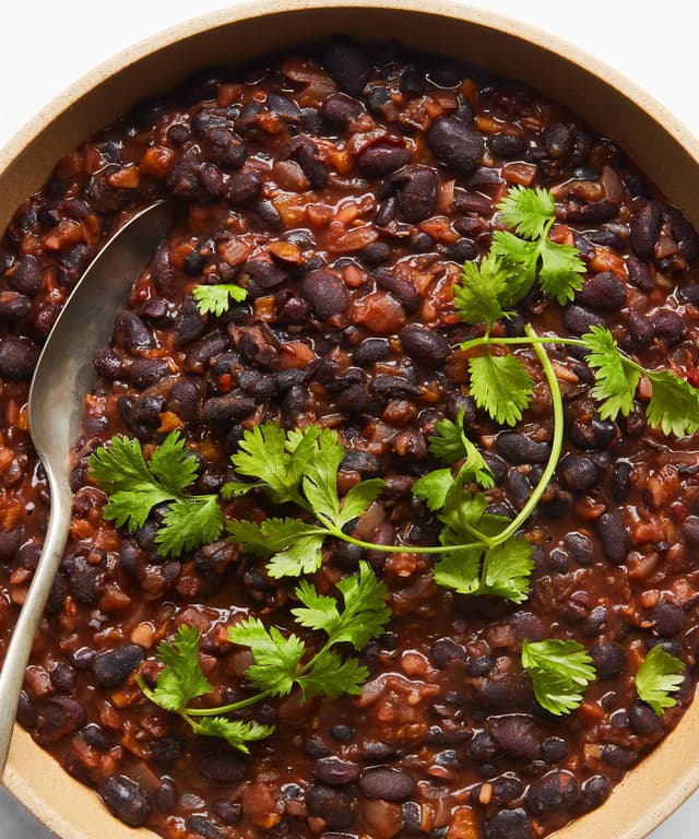 Slow Cooker Black Velvet Beans Punchfork