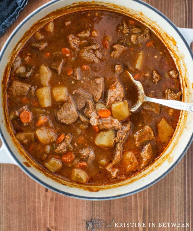 Dutch Oven Irish Stew Punchfork