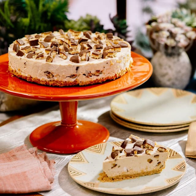 Girl Scouts NoBake Peanut Butter Cheesecake Punchfork