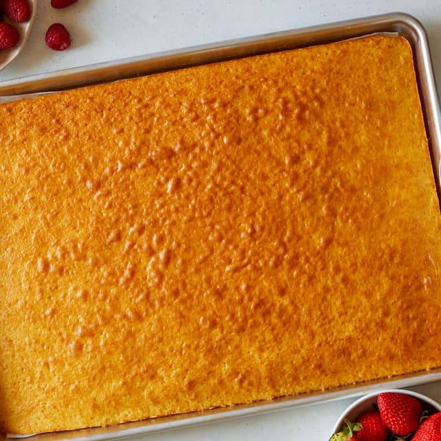 Basic Sheet Pan Cake Punchfork