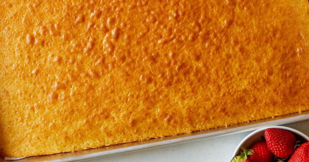 Basic Sheet Pan Cake Punchfork