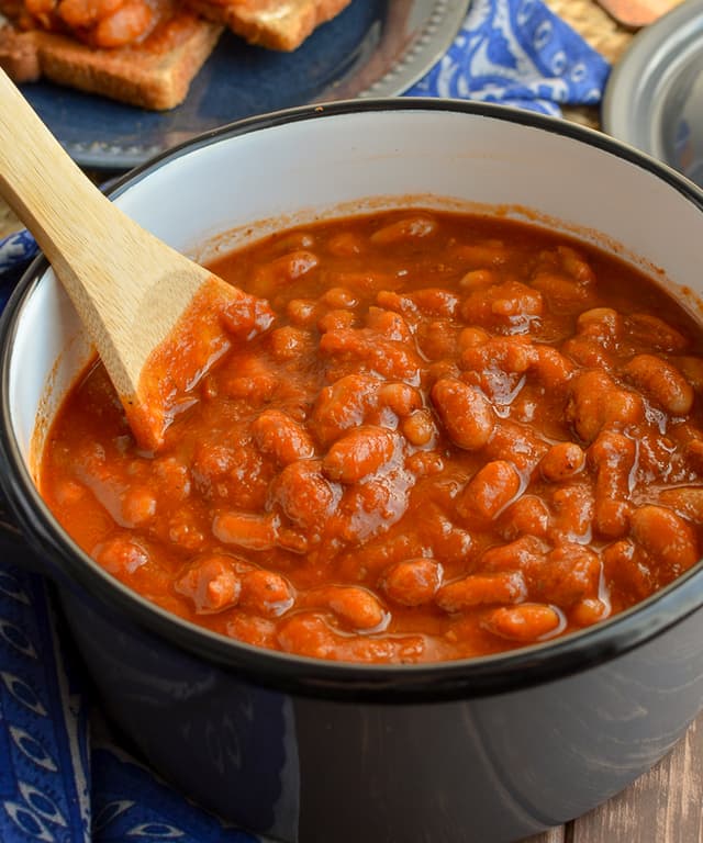 No Added Sugar Baked Beans Punchfork