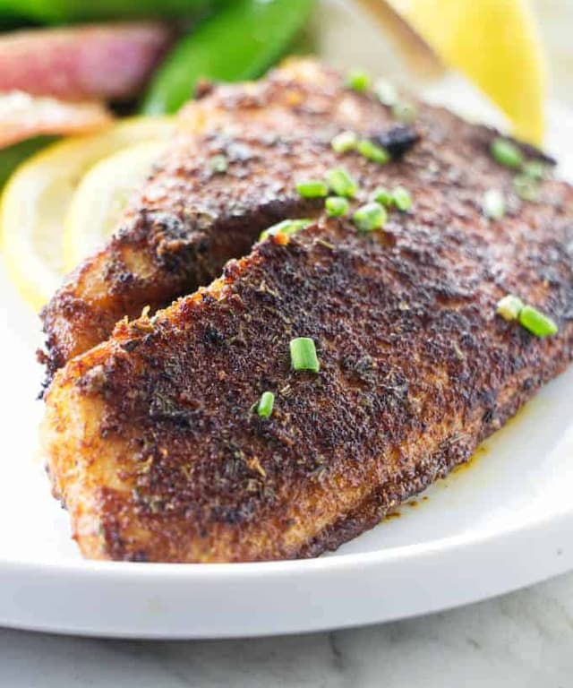 Spicy Blackened Tilapia Punchfork