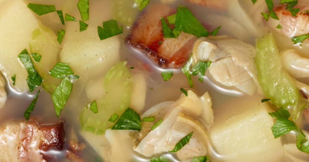 Rhode Island Clam Chowder | Punchfork