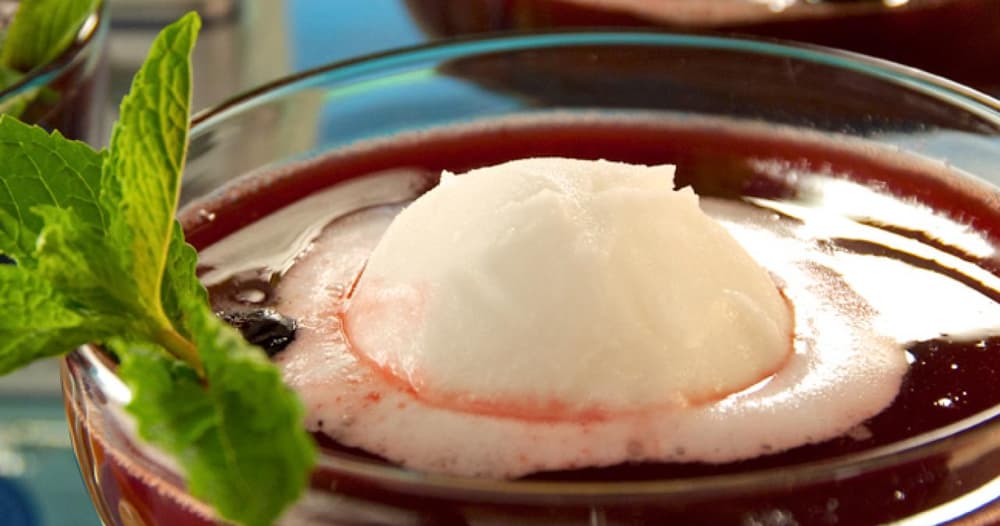 Lime Ricky Float Margarita | Punchfork