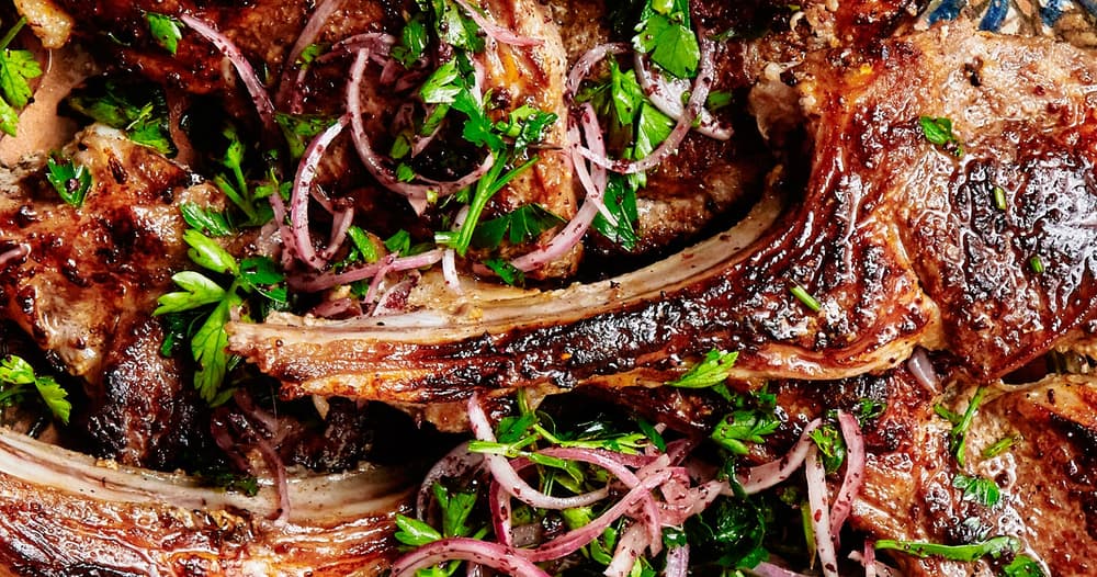 SevenSpice Grilled Lamb Chops Punchfork