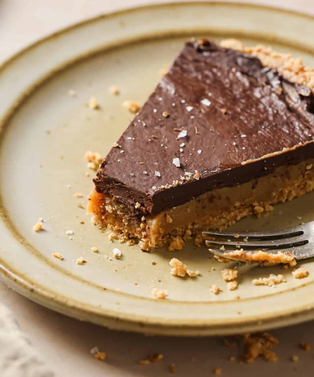 GrainFree and DairyFree Millionaire’s Tart Punchfork