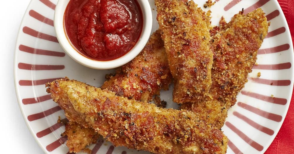 Pepperoni Pizza Chicken Fingers Punchfork